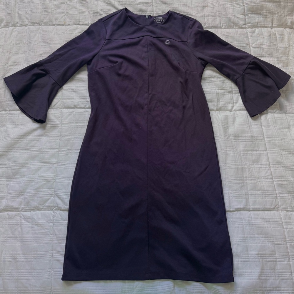 Lands' End Purple Midi Dress